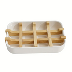 Elegance Eco-Friendly Soap Holder in Bamboo Design