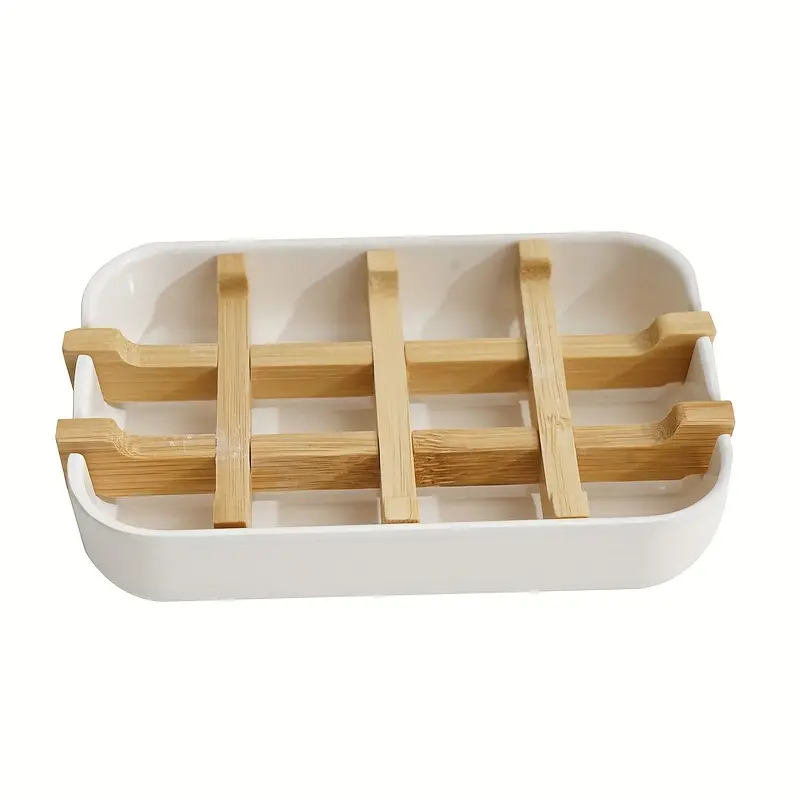 Elegance Eco-Friendly Soap Holder in Bamboo Design