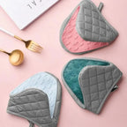 FinGrip Heat-Resistant Silicone and Cotton Oven Mitt