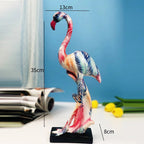 Elegant Resin Flamenco Figure – Stylish Home and Room Decoration for Living Area
