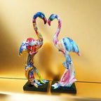 Elegant Resin Flamenco Figure – Stylish Home and Room Decoration for Living Area