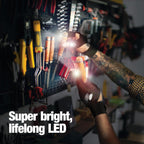 LED Finger Lights on Gloves – Outdoor Work Flashlight Tool