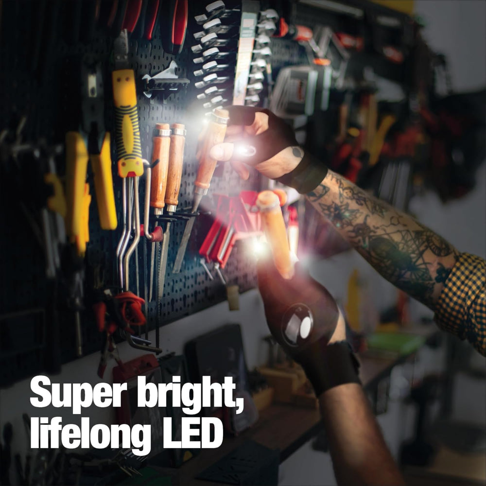 LED Finger Lights on Gloves – Outdoor Work Flashlight Tool