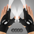 LED Finger Lights on Gloves – Outdoor Work Flashlight Tool