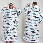 Oversized Hooded Blanket for Adults - Wearable Blanket Hoodie