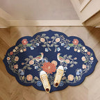 Non-Slip Floral Diatomaceous Bath Mat