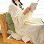 Microfiber Flower-Shaped Cushion for Versatile Comfort