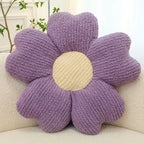 Microfiber Flower-Shaped Cushion for Versatile Comfort