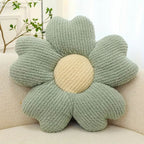 Microfiber Flower-Shaped Cushion for Versatile Comfort