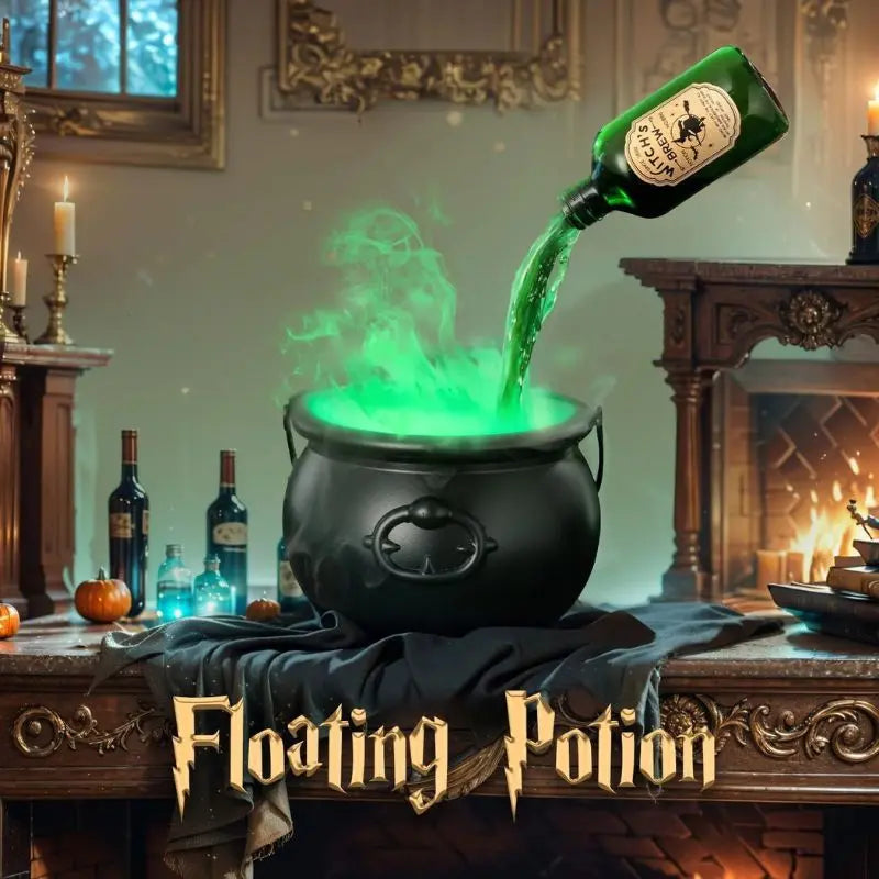 Mystic Cauldron Fog Machine with Floating Elixir Effect