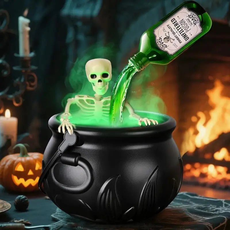 Mystic Cauldron Fog Machine with Floating Elixir Effect