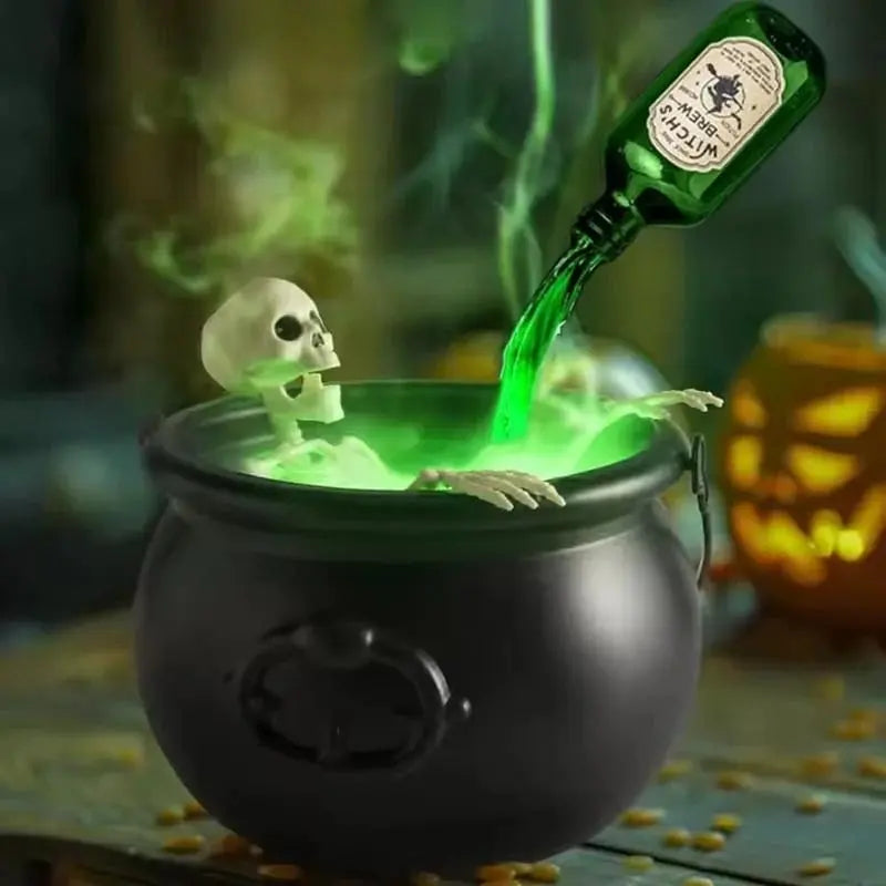 Mystic Cauldron Fog Machine with Floating Elixir Effect