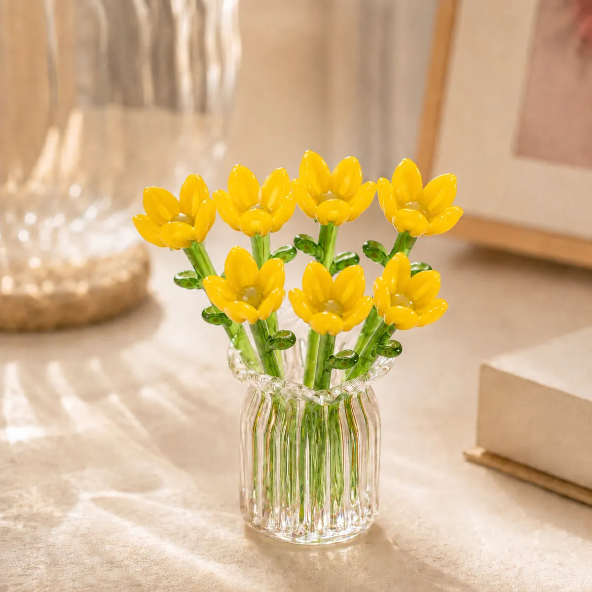 Timeless Elegance Mini Glass Floral Collection