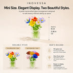 Timeless Elegance Mini Glass Floral Collection