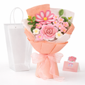 Crochet Floral Arrangement for Mother's Day Home Decoration