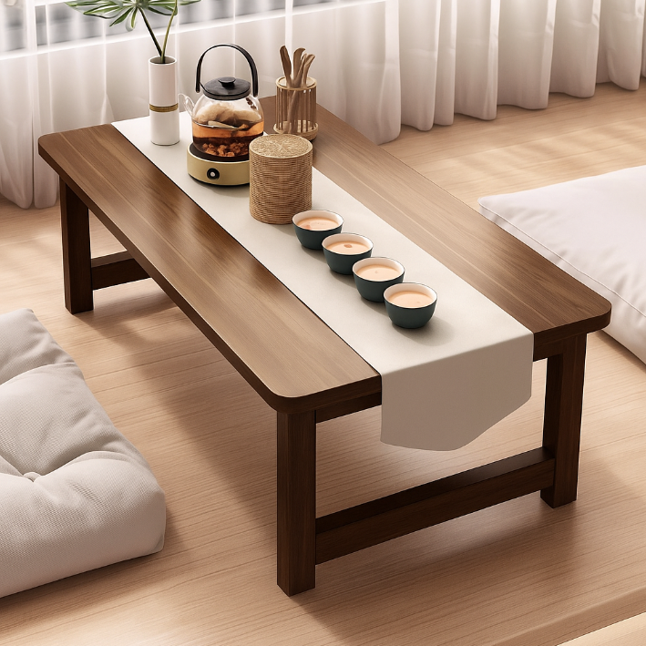 Space-Saving Folding Side Table | MDF Construction for Compact Spaces
