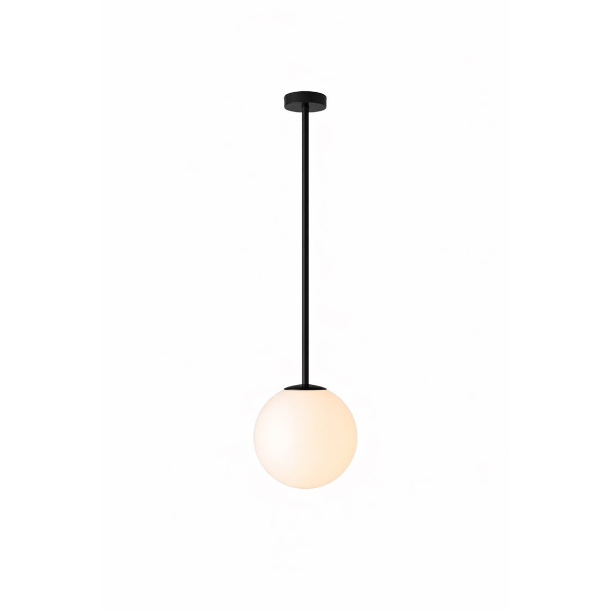 Modern Black Glass Kitchen Pendant Light – Stylish Design