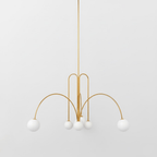 Modern Black Glass Kitchen Pendant Light – Stylish Design