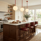 Modern Black Glass Kitchen Pendant Light – Stylish Design