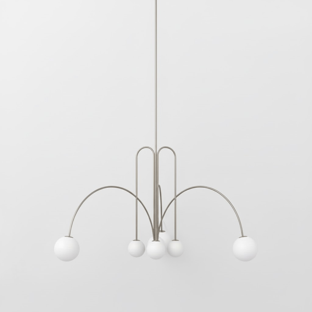 Modern Black Glass Kitchen Pendant Light – Stylish Design