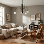 Modern Black Glass Kitchen Pendant Light – Stylish Design
