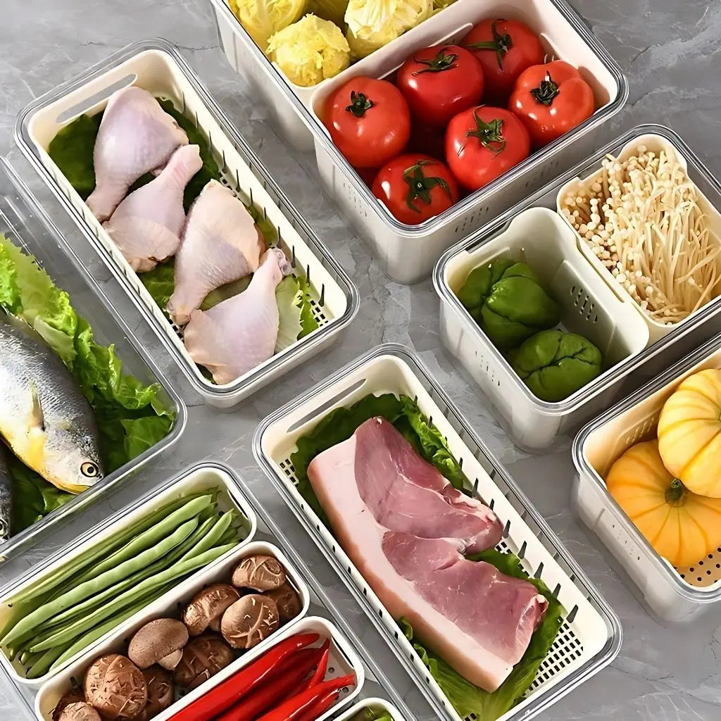 SleekFresh Kitchen Storage Solution