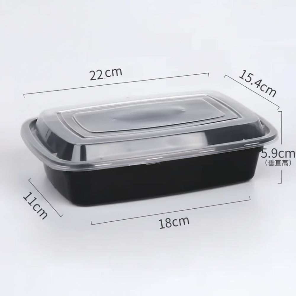 Plastic Disposable Meal Boxes for Food Storage