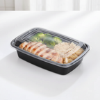 Plastic Disposable Meal Boxes for Food Storage