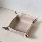 Versatile Faux Leather Organizer Tray