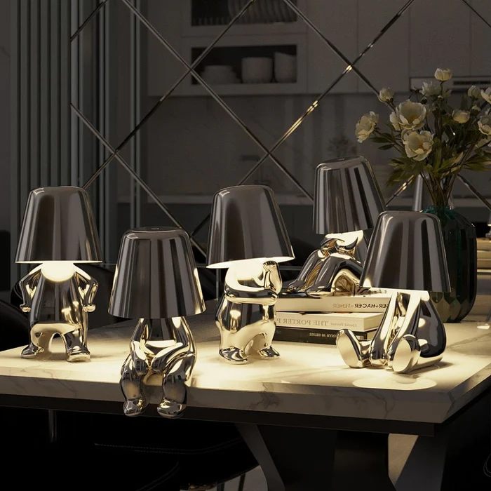 Sleek Wireless LED Table Lamps