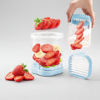 8-Blade Fruit Cutter for Easy Slicing of Strawberries and Salads