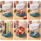 8-Blade Fruit Cutter for Easy Slicing of Strawberries and Salads