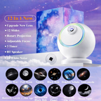 Rotating LED Galaxy Nightlight Projector with Bluetooth Connectivity