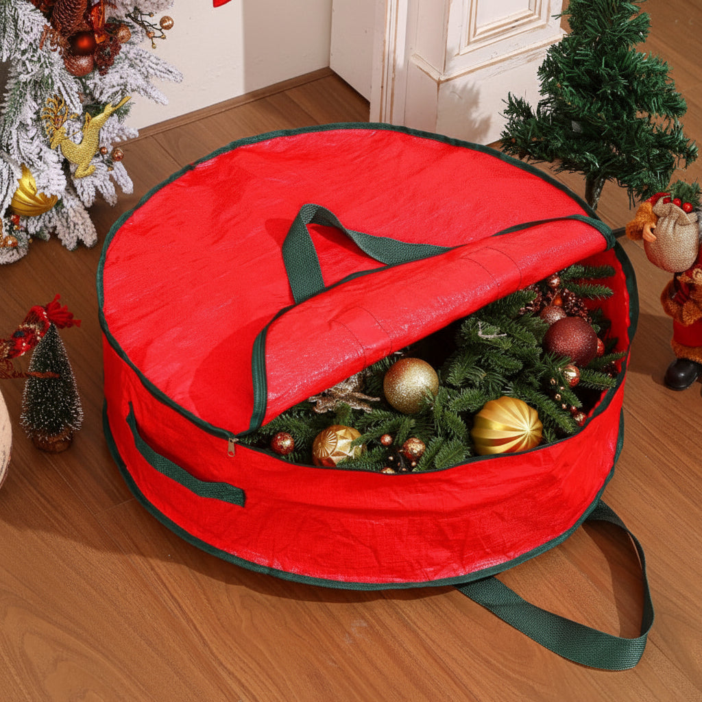 Christmas Decor Organizer Bag Made of Polypropylene
