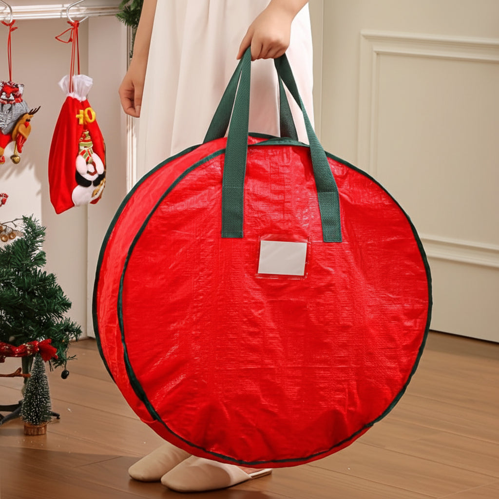 Christmas Decor Organizer Bag Made of Polypropylene