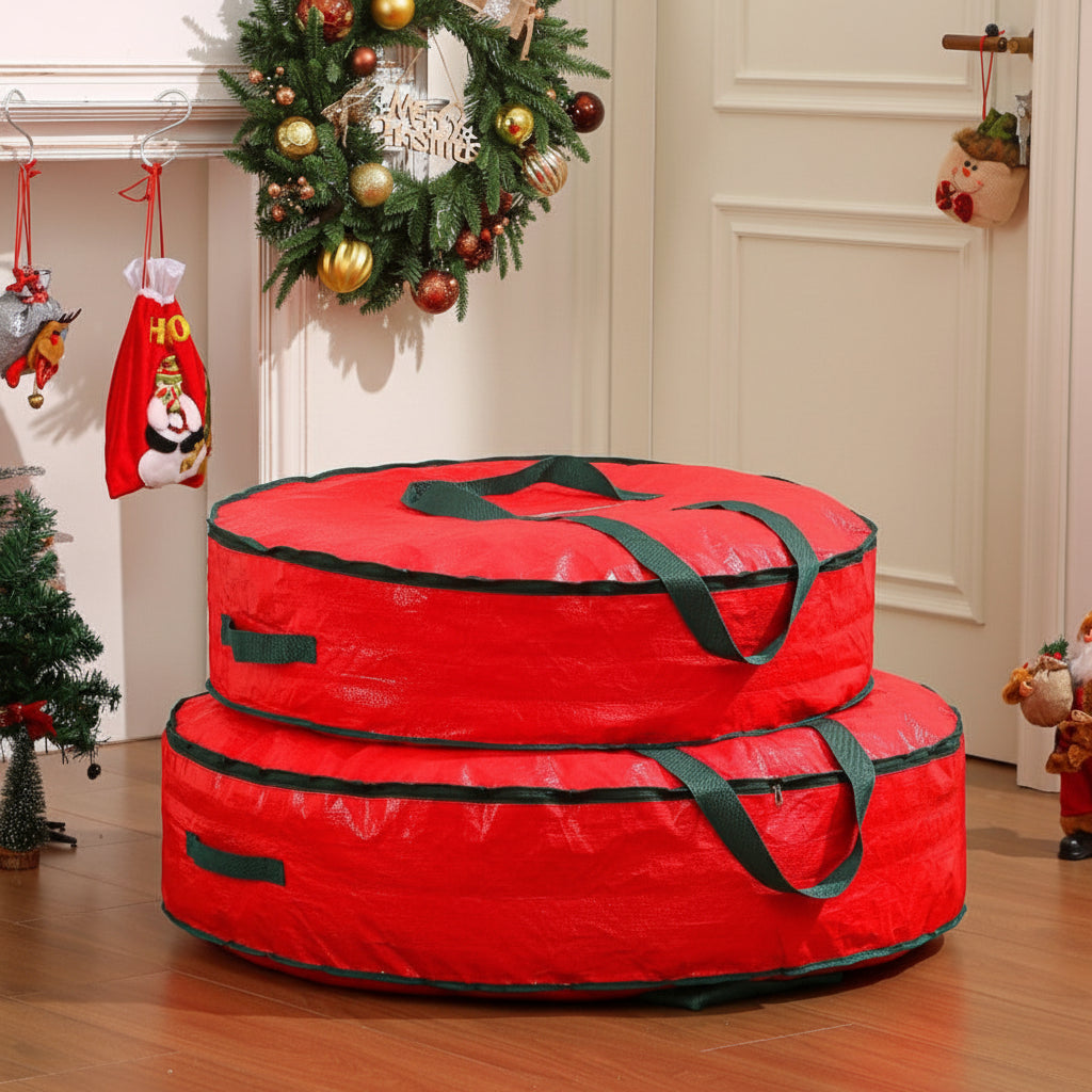 Christmas Decor Organizer Bag Made of Polypropylene