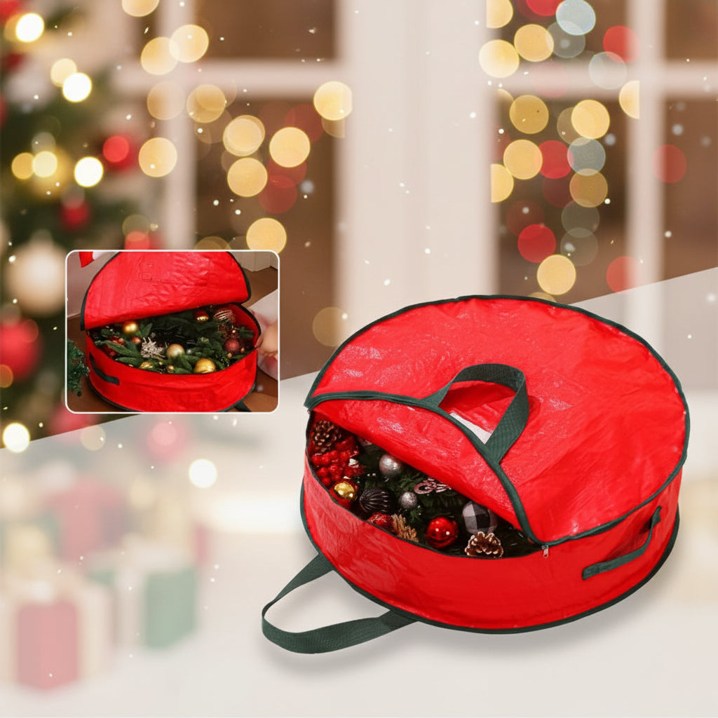 Christmas Decor Organizer Bag Made of Polypropylene