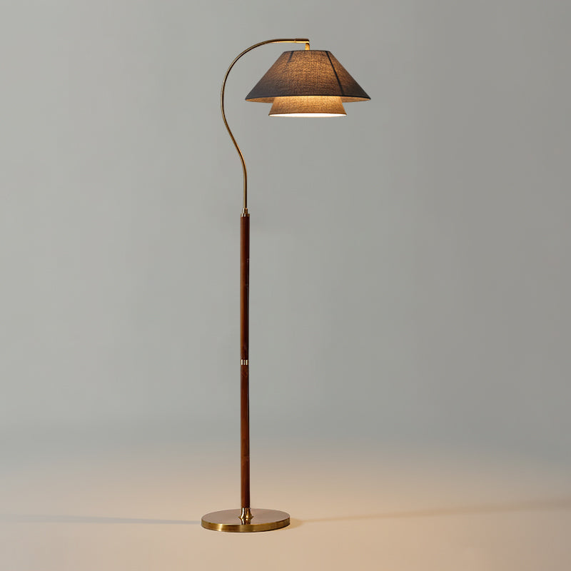Modern Black Floor Lamp for Living Room Lighting – Elegant Design