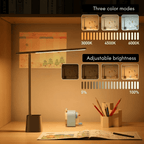 Smart LED Desk Lamp – Foldable and Rechargeable