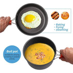 Explorer's Essential Camping Cookware Set | Compact & Durable
