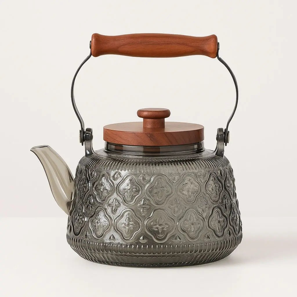 Elegant Heat-Resistant Glass Teapot with Infuser