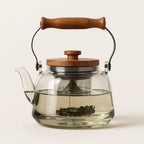 Elegant Heat-Resistant Glass Teapot with Infuser