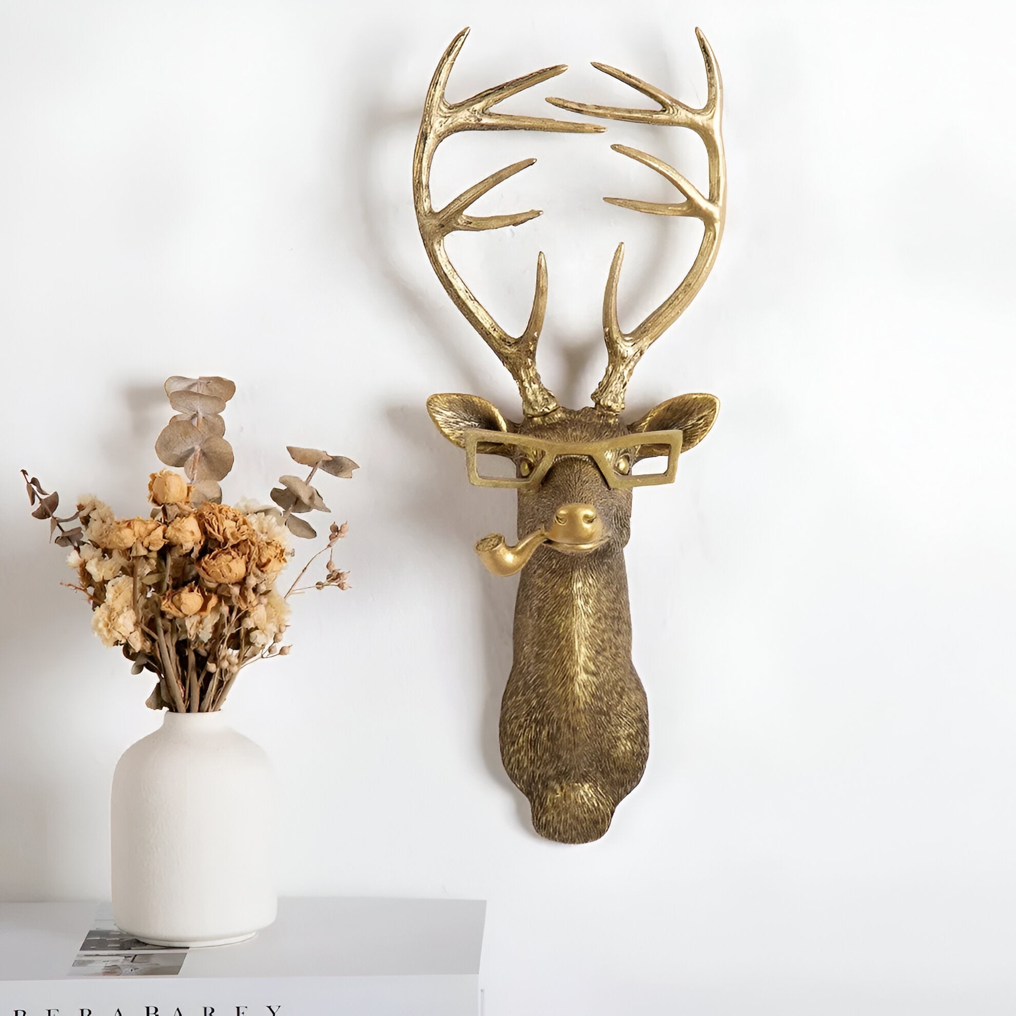 Handcrafted Resin Animal Wall Hooks - Coat and Key Holder