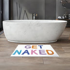 Non-Slip Microfiber Bath Mat - Absorbent and Comfortable