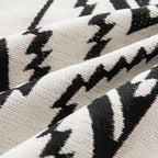 Geometric Sectional Couch Cover - Cotton and Polyester Blend