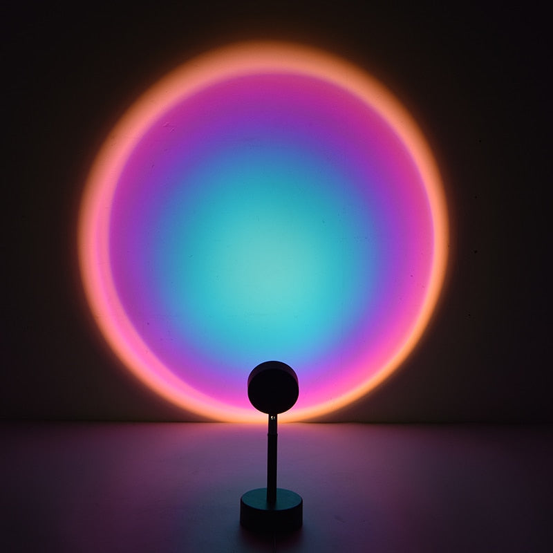 Cozy Home Decor Ambient Projector Lamp – Soft Glow Sunset Light