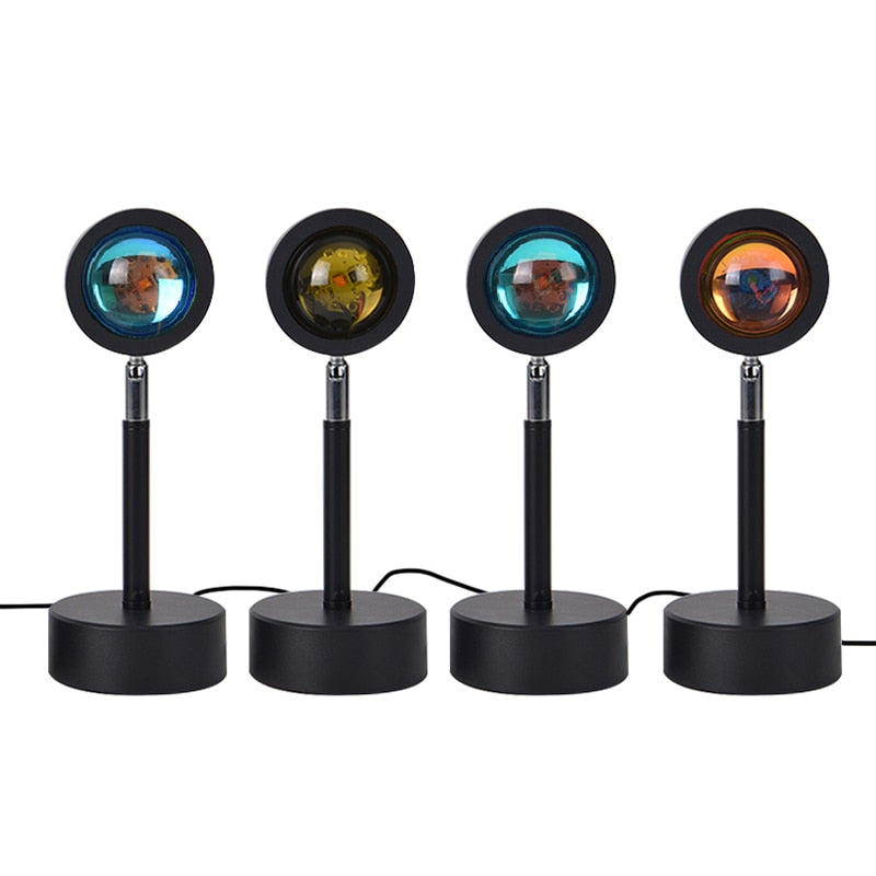 Cozy Home Decor Ambient Projector Lamp – Soft Glow Sunset Light
