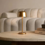 Metal Base Cordless Rechargeable Table Lamp