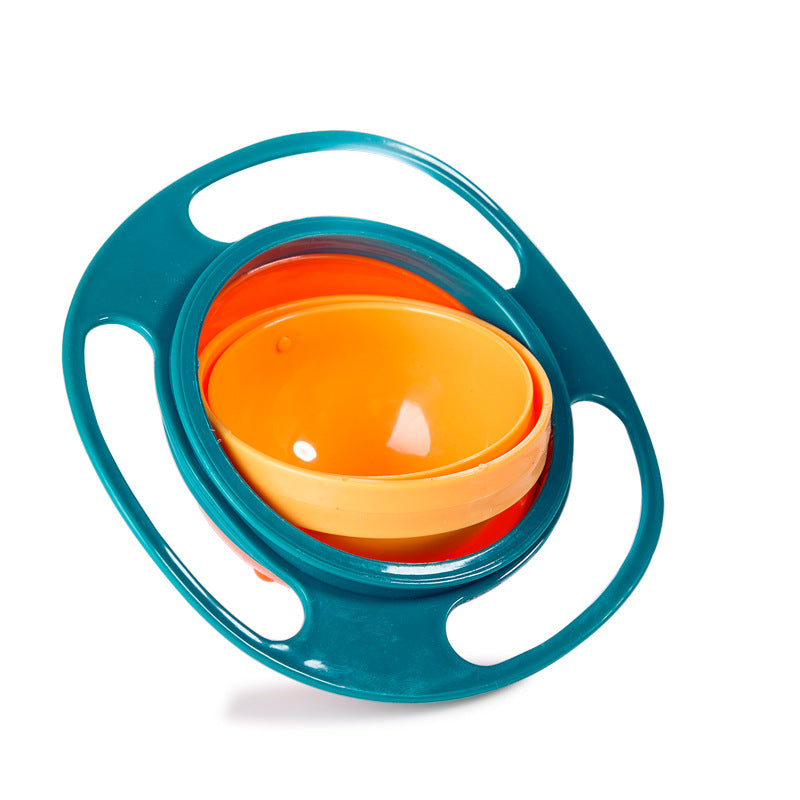 360-Degree Rotating Balance Bowl with Gyroscopic Motion