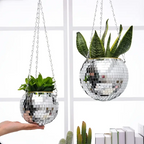 Vibrant Reflective Plant Holder